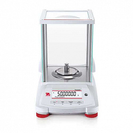Весы аналитические, 220 г/ 0,1 мг, внутренняя калибровка, Pioneer New PX224, с поверкой, фронт